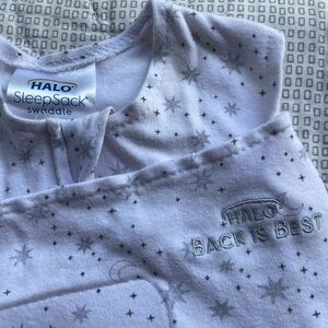 Halo sleep sack swaddle “Back is Best”
